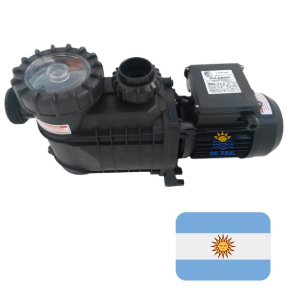 Bomba Para Piscina BAE Motor Argentino 1hp-VULCANO