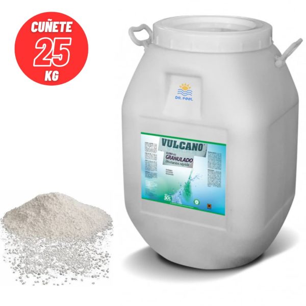 Cloro Granulado VULCANO Tambor 25kg