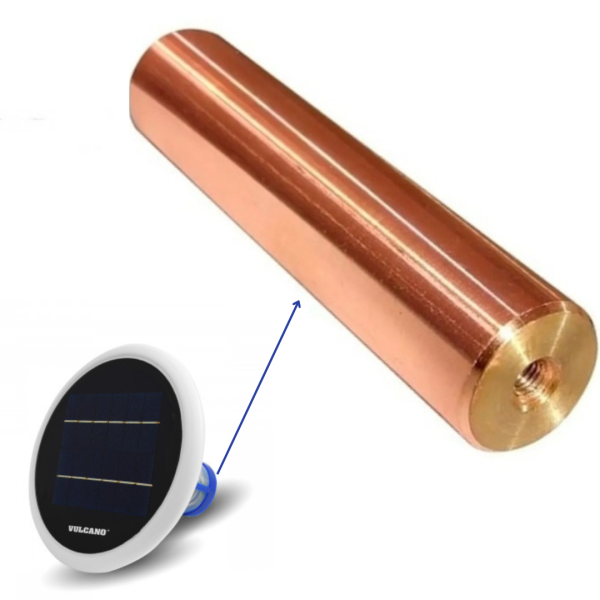 Ionizador flotante Para Piscina hasta 100m3 solar - VULCANO - Imagen 2