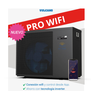 Bomba de Calor Piscina - Vulcano Pool Inverter PRO 30m3 WIFI / 8,8Kw