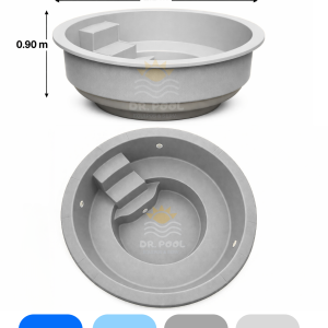 Jacuzzi Fibra de Vidrio 2,2 x 2,2 (instalada)